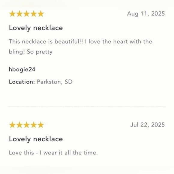 NWT Letter C - Anthropologie Monogram Heart Charm Necklace (NWT US$ 52) - Picture 9 of 15